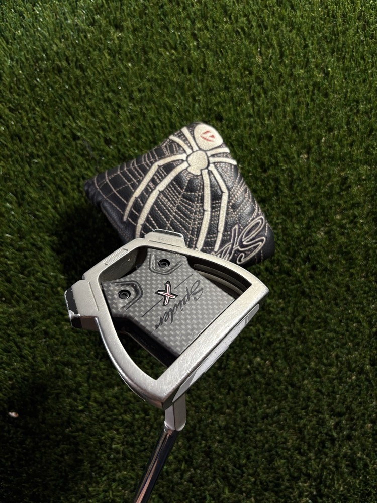 TaylorMade Spider X Hydroblast Mallet Putter 35” SX-32 Right Handed W/ Cover
