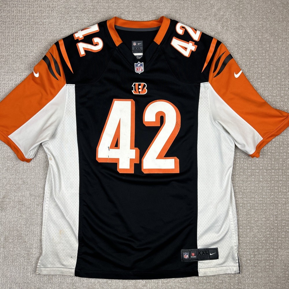 Nike Cincinatti Bengals Benjarvus Green-Ellis #42 Jersey Mens Size XXL FLAW
