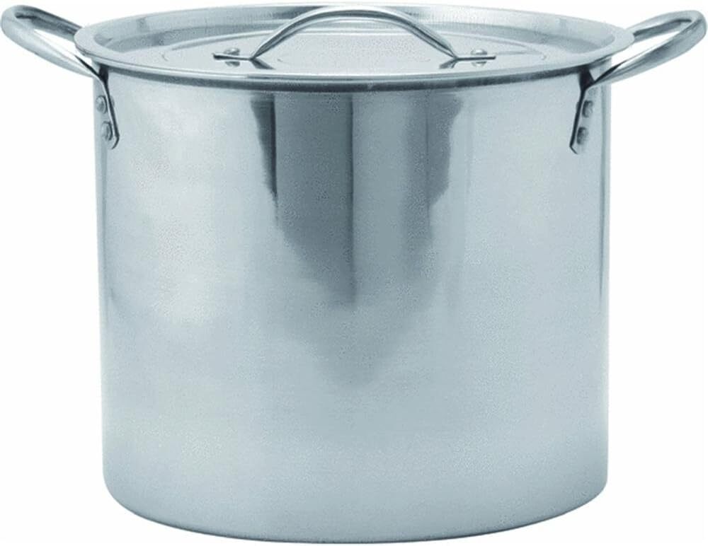 16 Quart Stainless Steel Stockpot Set with Lid - Non-allergic,LARGE STOCK POT