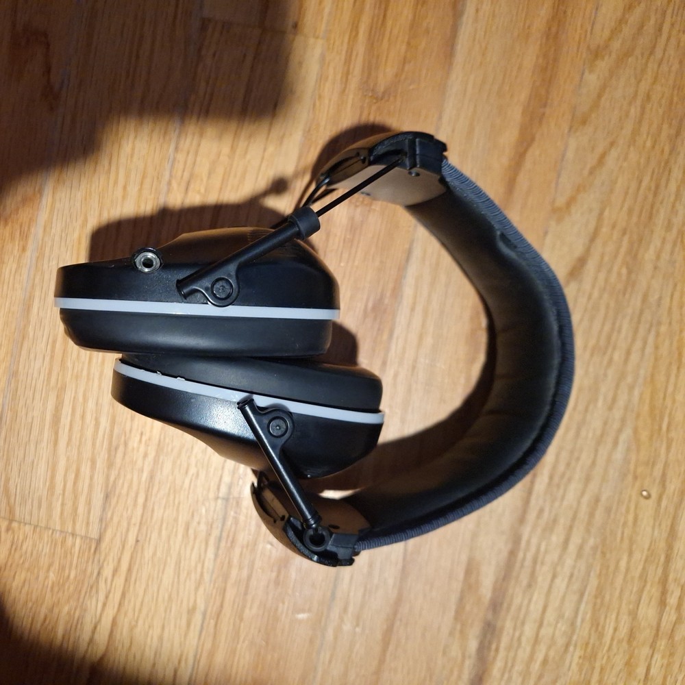 Radians R3200ECS Black Gray Electronic Hearing Protection Earmuffs