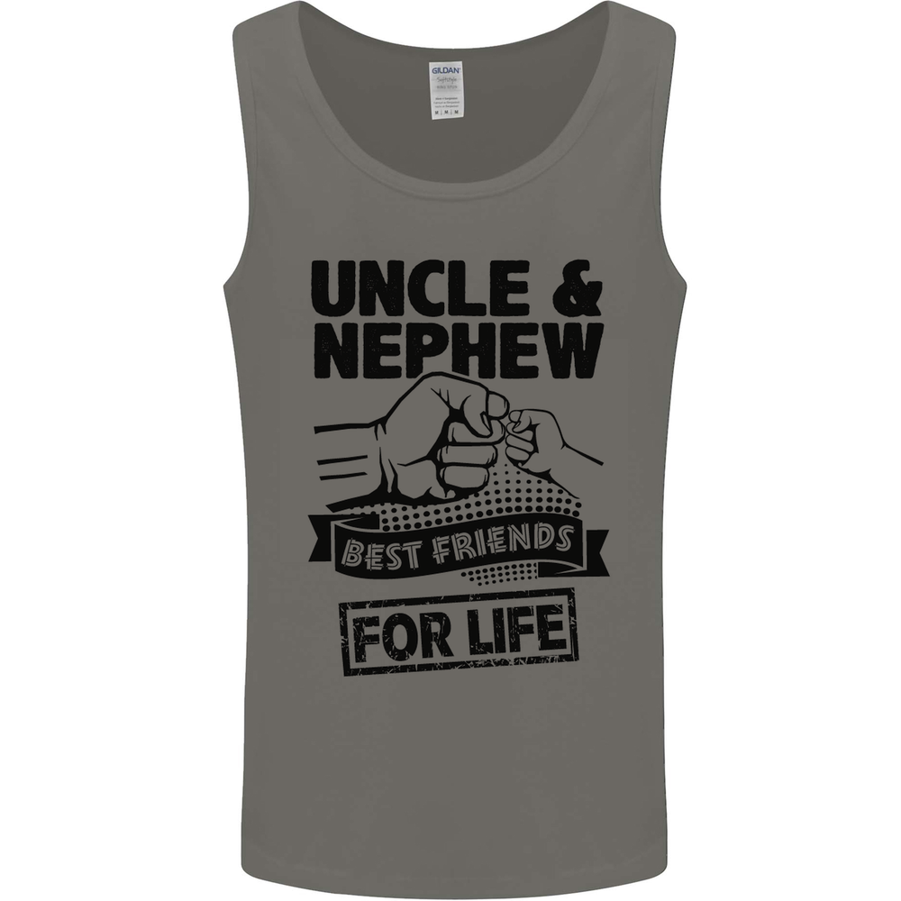 Uncle & Nephew Best Friends Uncles Day Mens Vest Tank Top