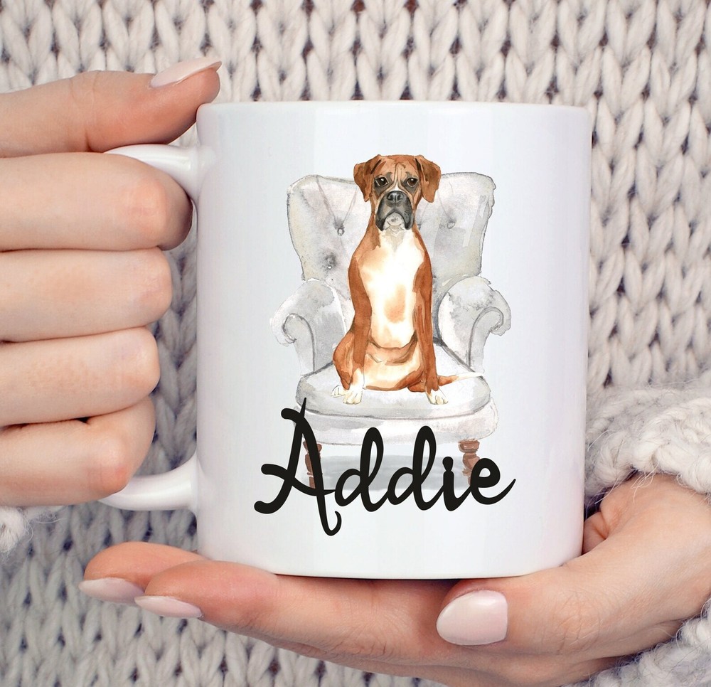 Boxer Mug Custom Boxer Mug Personalized Boxer Gift Boxer Gift Boxer Mom Boxer