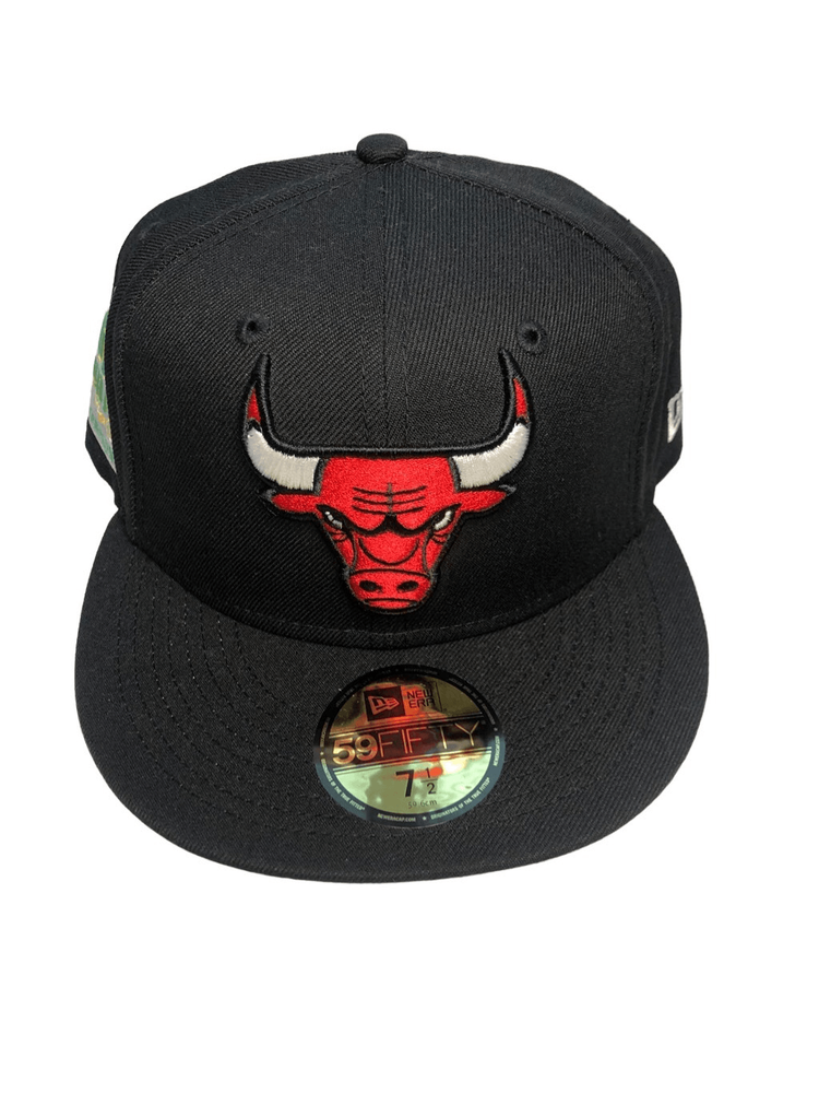 New Era Chicago Bulls Citrus Pop 59FIFTY Hat Cap Size 7 1/2