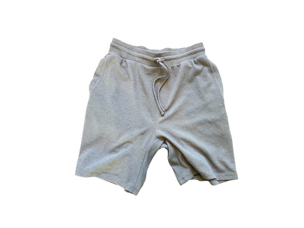 Tommy John Shorts Men Small Green Lounge Zen Ribbed Knit Casual Comfort