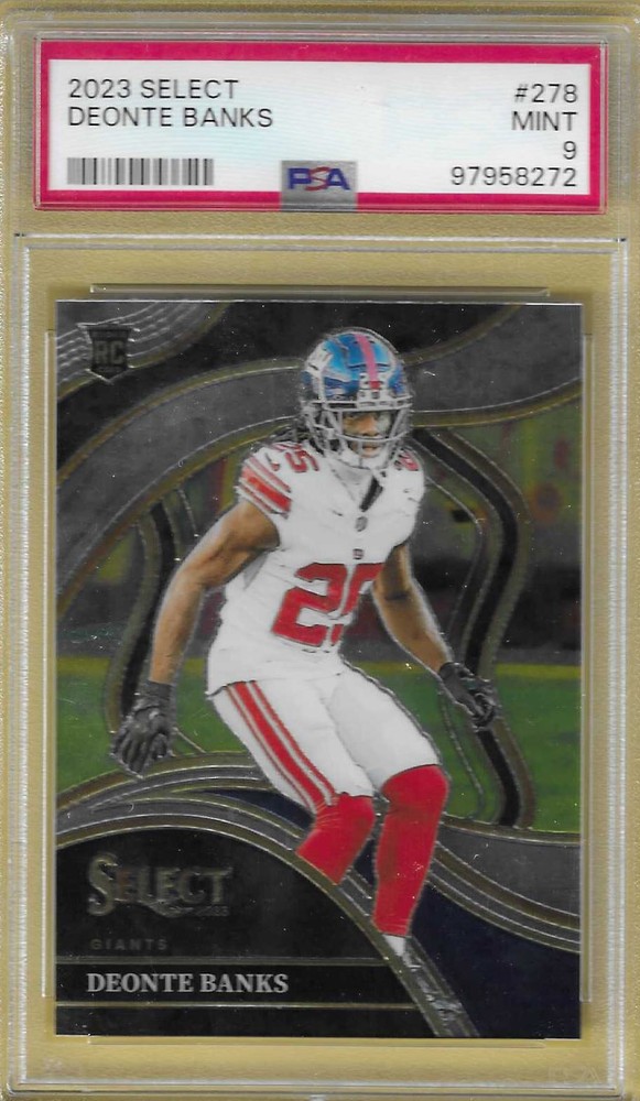 2023 Panini Select Club Level Deonte Banks RC #278 Rookie Card