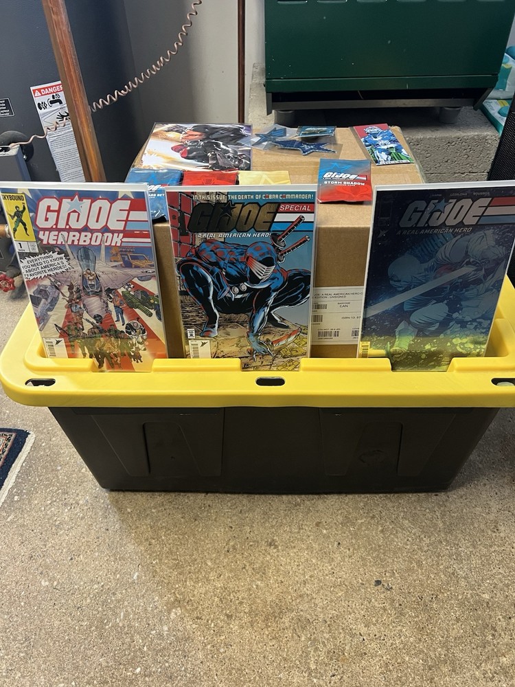 GI Joe A Real American Hero Kickstarter Compendium 1-155 Plus Extras