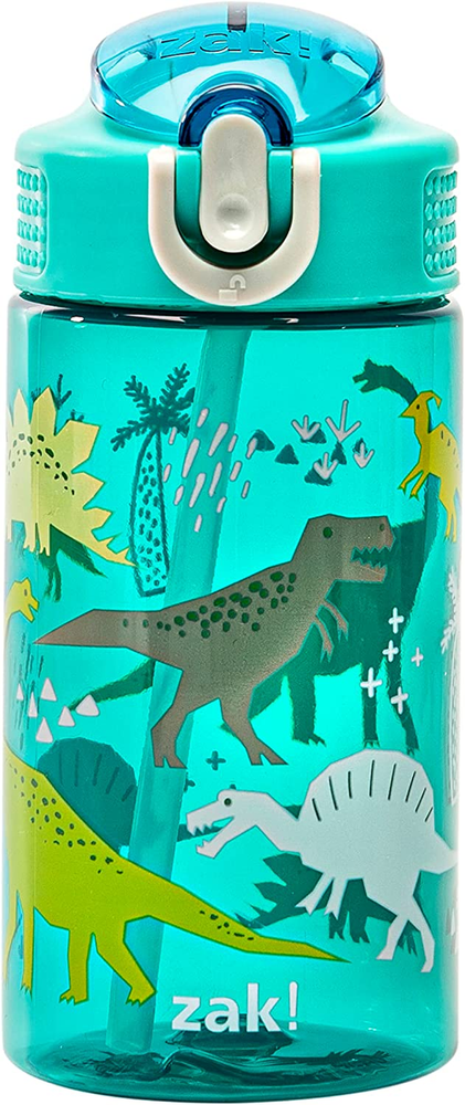 Zak Designs Kids Water Bottle For School or Travel 16 Ozl; New Free Shipping