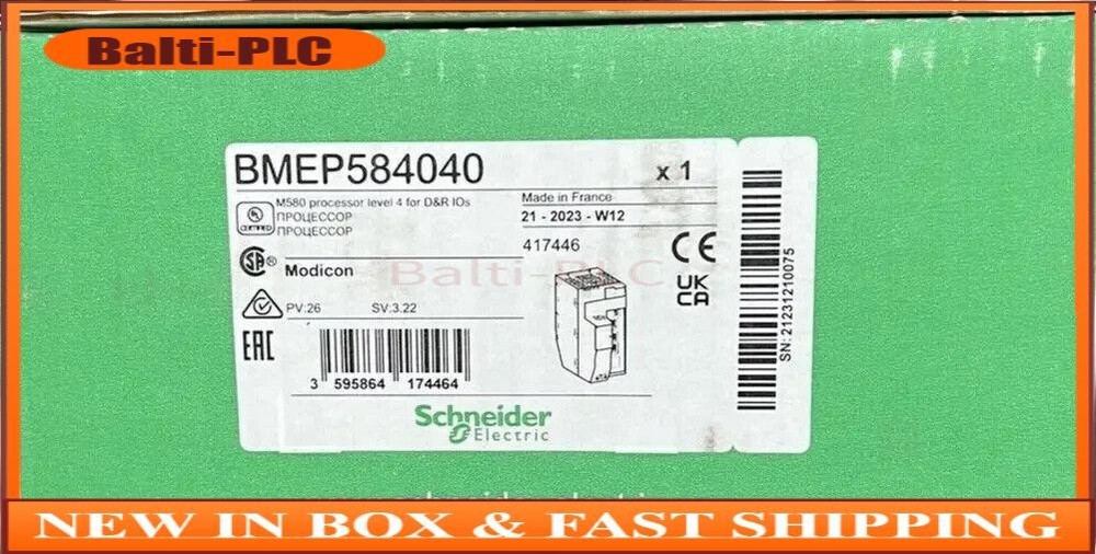 In Box SND BMEP584040 PLC MODULE FAST SHIP US Free TAX