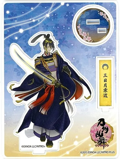 Acrylic Stand Panel 67. Mikazuki Munechika Kiwami Battle Figure Touken Ranbu -On