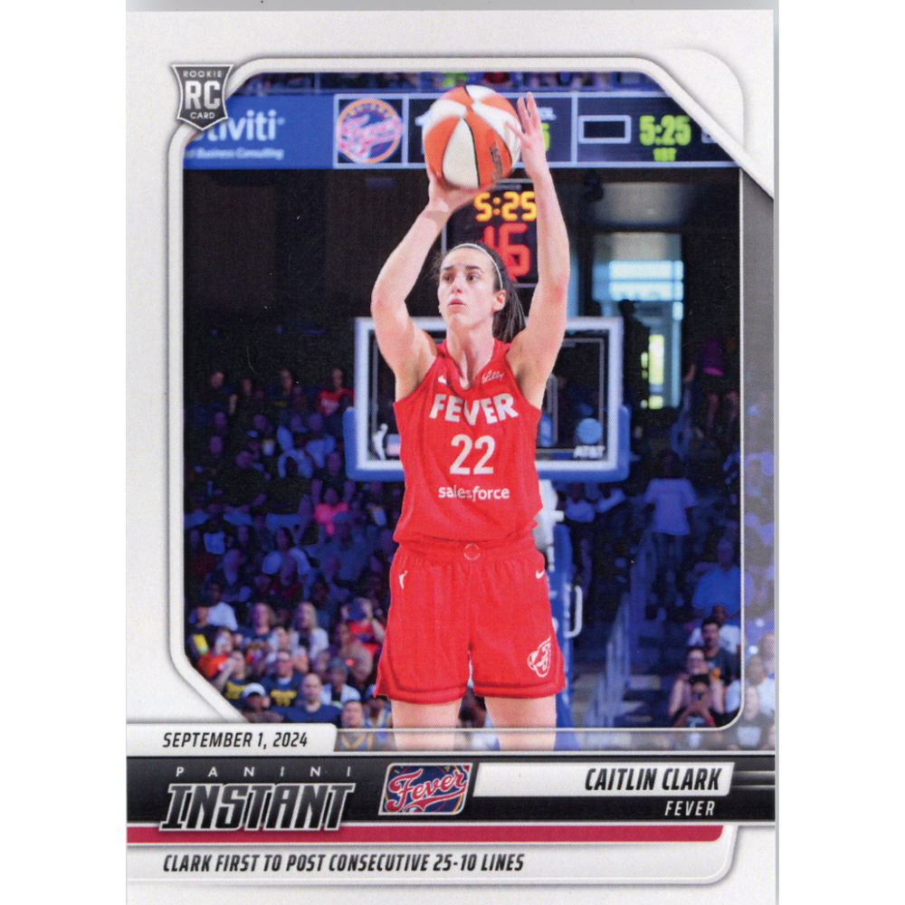 PRESALE Caitlin Clark - 2024 Panini Instant WNBA # 195 - Rookie Card RC-image