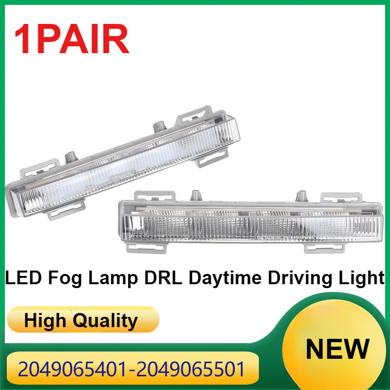 1 par de luces antiniebla LED DRL de conducción diurna para Mercedes Benz X204GLK250GLK350_