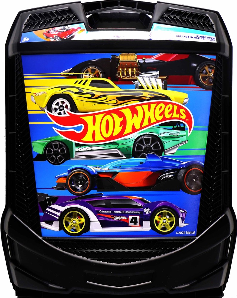 Hot Wheels 100 Car Rolling Storage Case
