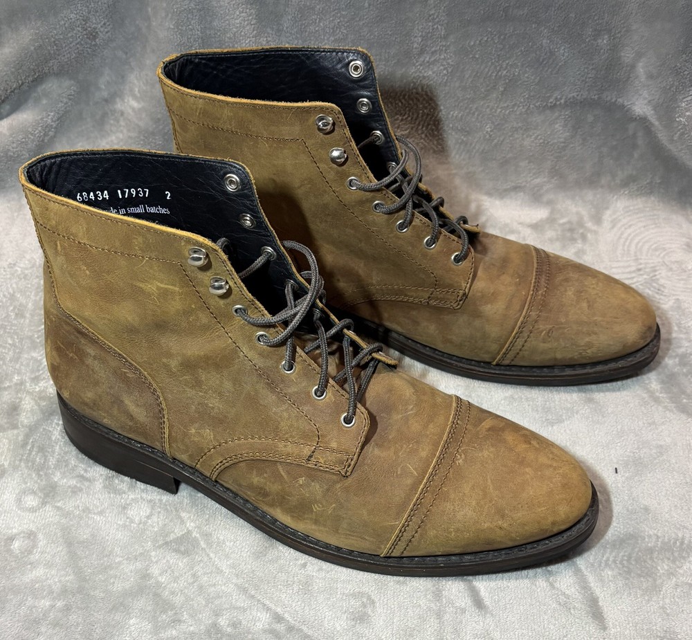 Thursday Boot Co The Captain Men's Size 15 Leather Cap Toe Lace Up Boot
