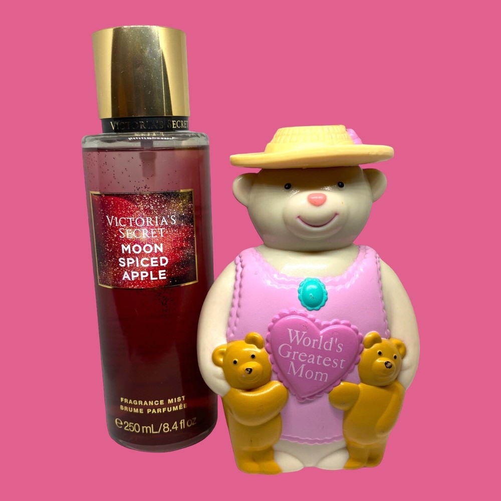APPLE FANTASY Fragranced Lotion + Victoria’s Secret Moon Spiced Apple Mist Set