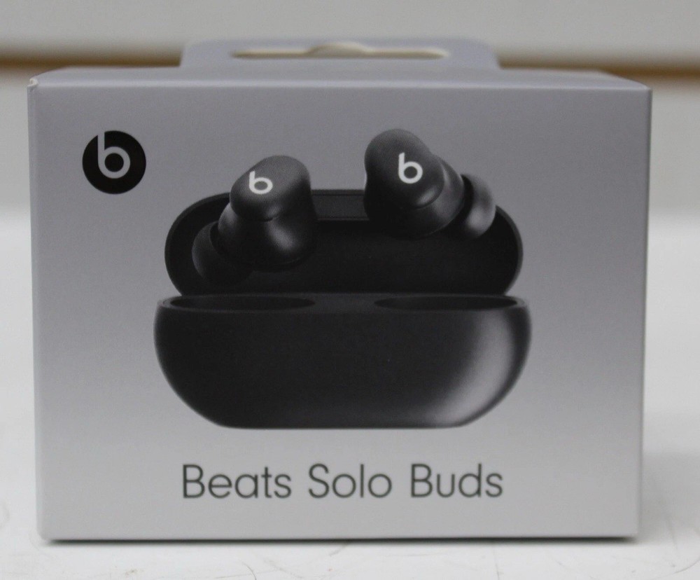 Beats Solo Buds Matte Black MUVW3LL/A True Wireless Earbuds New Sealed