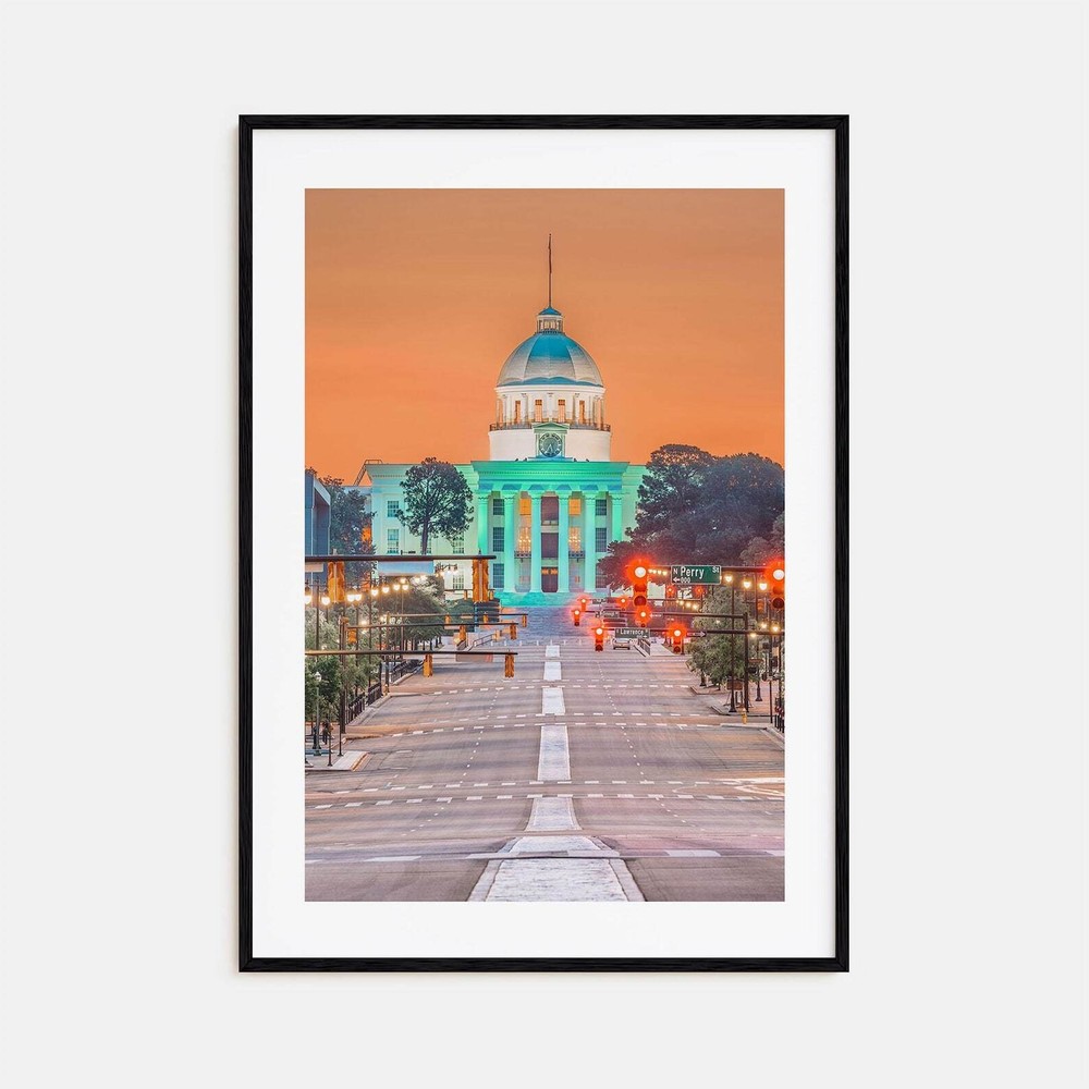 Montgomery Colorful Poster Print Montgomery Photo Wall Art Montgomery Wall