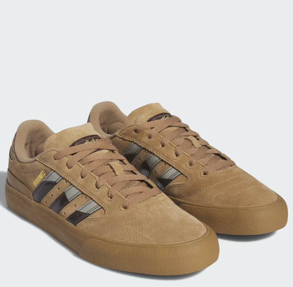 ADIDAS Dime Busenitz Vulc 2.0 CARDBOARD BROWN MEN'S SIZE 9 Shoes SKATE SHOES