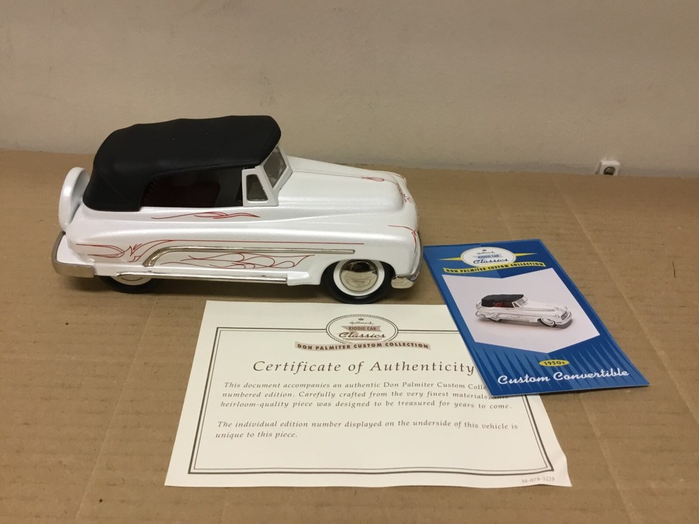 Hallmark Kiddie Car Classics 1950's Custom Convertible Don Palmiter Collection