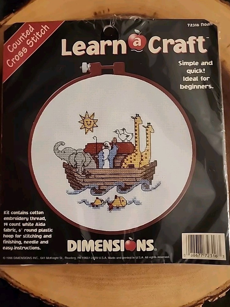 Vintage Dimensions Noahs Ark Crosstitch NEW