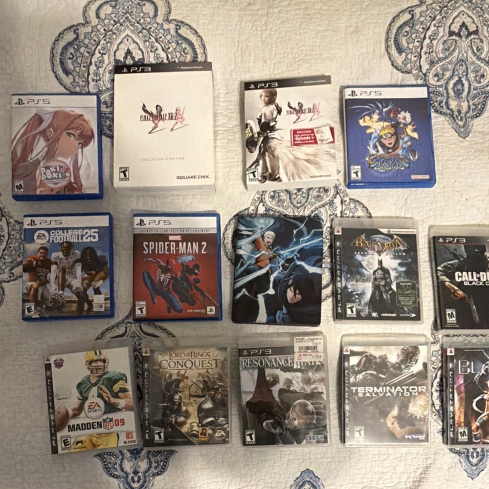 PlayStation games Lot!! PS3 and PS5!!