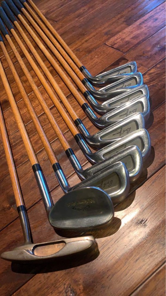 Juego de putter de hierro Callaway Bobby Jones vintage
