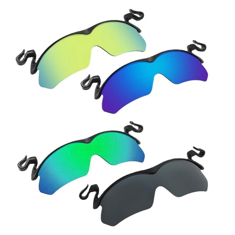 UV Sunglasses Clipped on Hat Sunglasses Outdoor Polarized Sunglasses