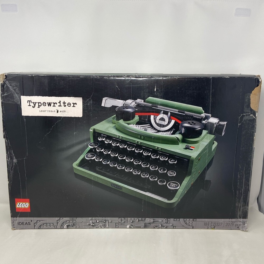 LEGO Ideas Typewriter 21327 Mint Green 2079pcs Adult Collectible