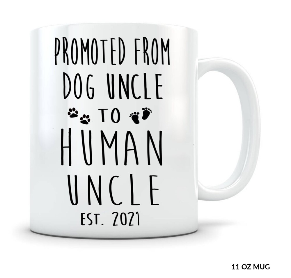 Uncle Mug New Baby Promoted To Uncle New Gift Baby Reveal Idea Uncle To Be Mug