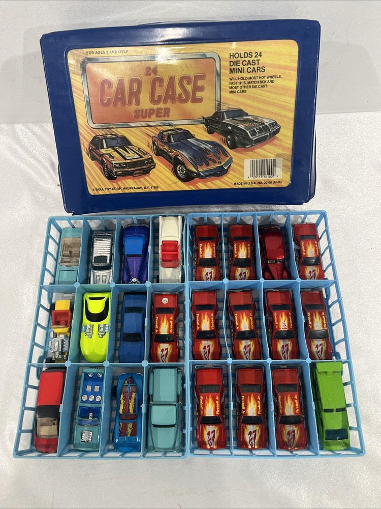 Hot Wheels Black Wall Lot Of 24 Frontrunnin Fairmont Blackwall W Case