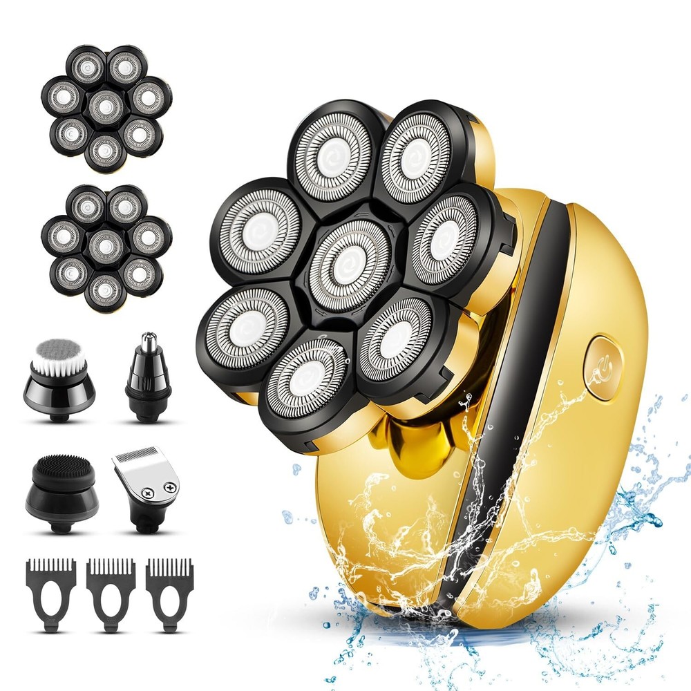 Head Shavers for Bald Men Electric Razor for Men's Head and Face Professional...