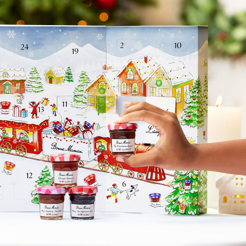Bonne Maman 2024 Limited Edition Advent Calendar, 24 Mini