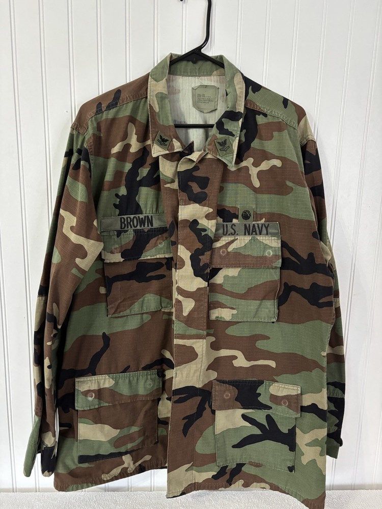 US Navy Tactical Combat Jacket - Large Size - Military Grade