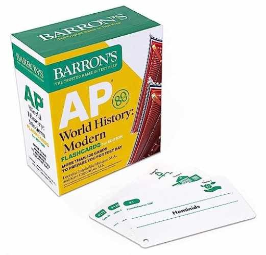 AP World History Modern, Fifth - Cards, by Barron's Educational Series; - Good