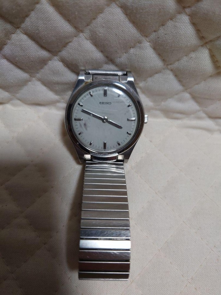 Seiko Silver Analog Mechanical Watch for Men