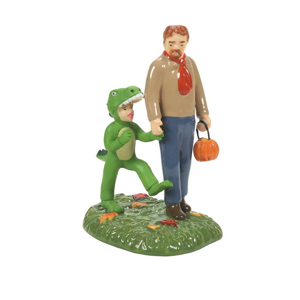 Department 56 Village Collection Accessories Halloween Rex Need More Candy Fi...