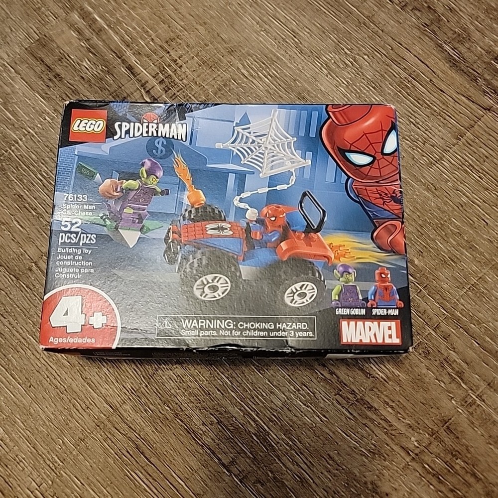 LEGO 76133 Spider-Man Car Chase Retired Set Sealed New in Box