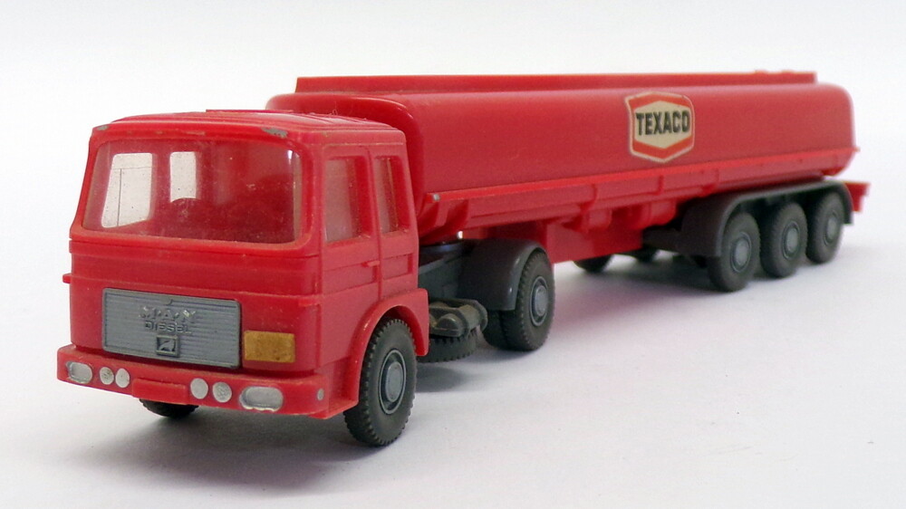 Wiking Modelle HO 1/87 Scale 78 - MAN Tanker Truck - Texaco