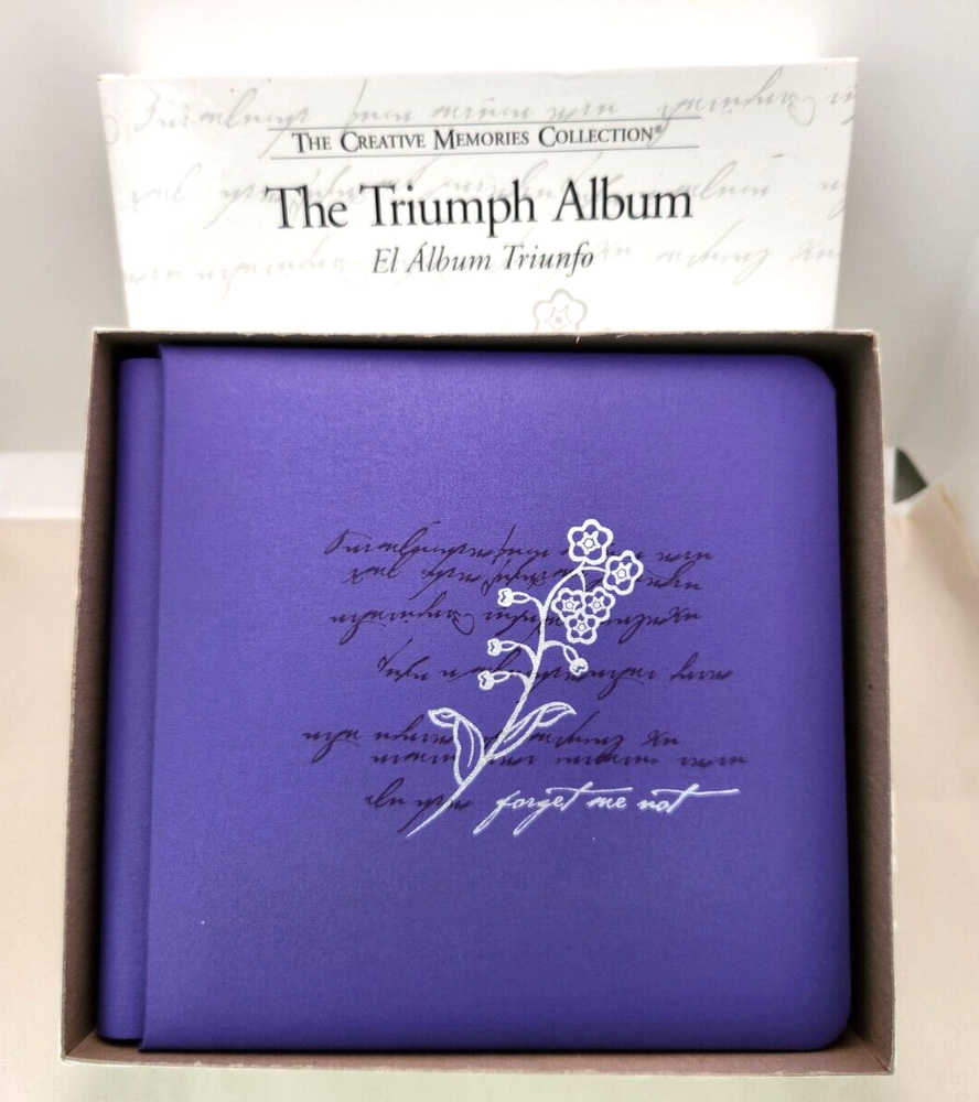 TRIUMPH ALBUM Creative Memories Collection Twelve 7