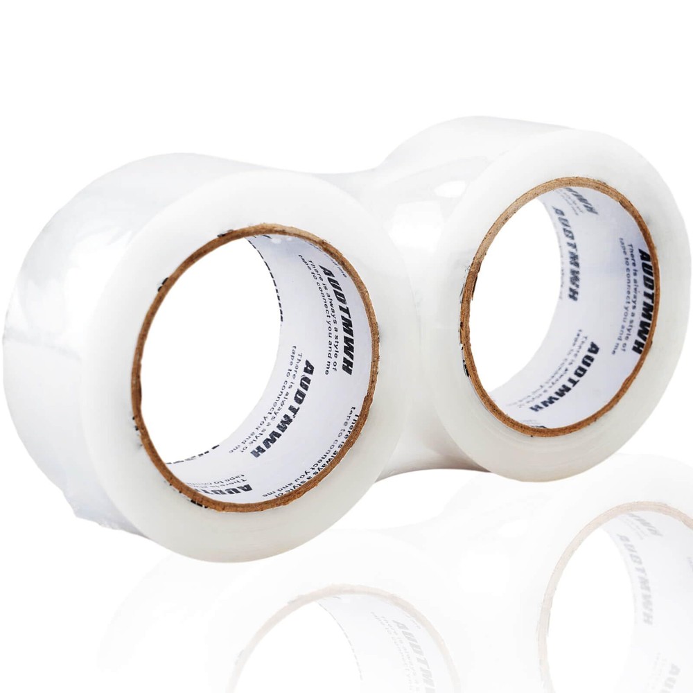 Packing Tape Refills, Clear, Packaging Tape Heavy Duty Designed for Moving, S...