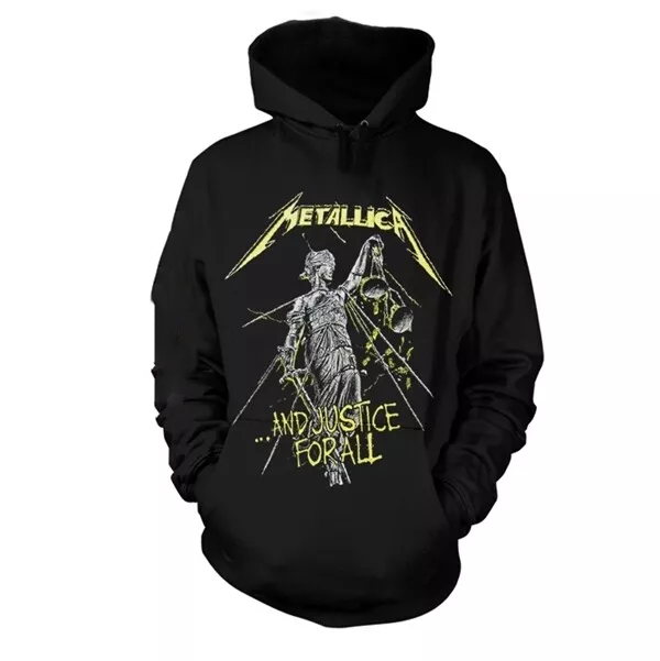 METALLICA - AND JUSTICE FOR ALL TRACKS BLACK (FOTL) Hooded