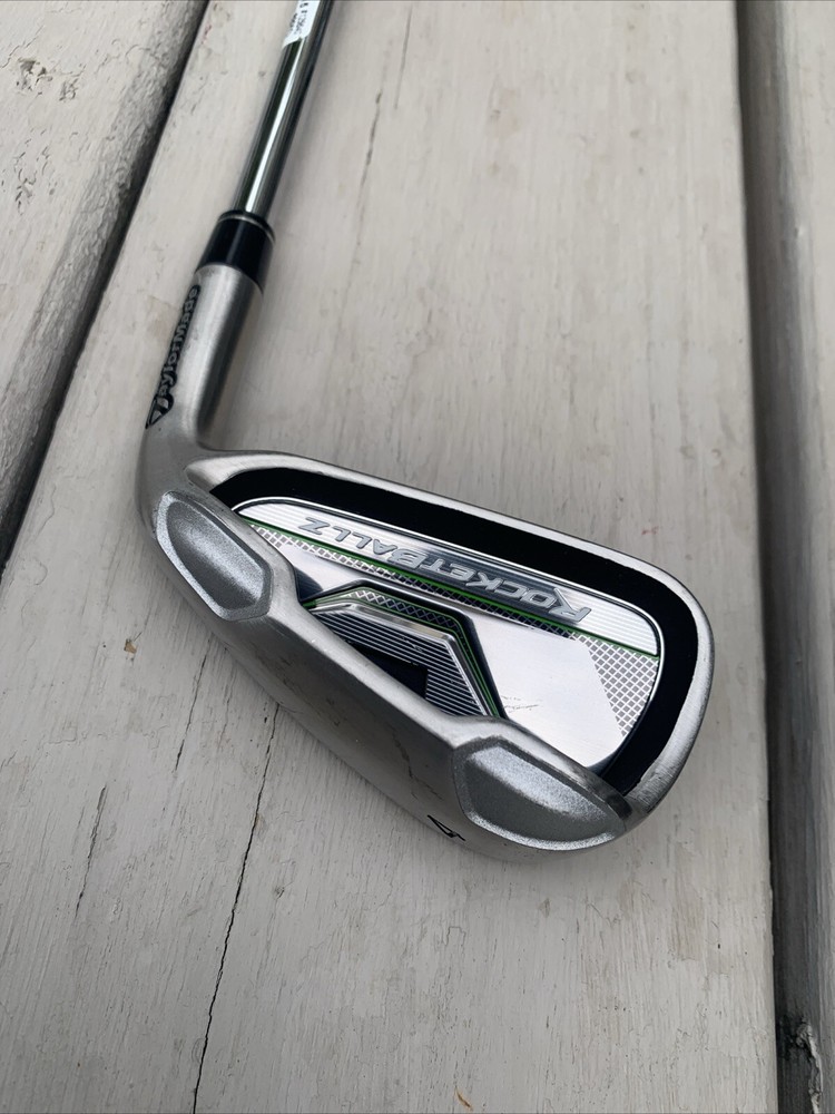 Taylormade Rocketballz 4 Iron Reg Flex Steel Shaft Taylormade Lamkin Grip