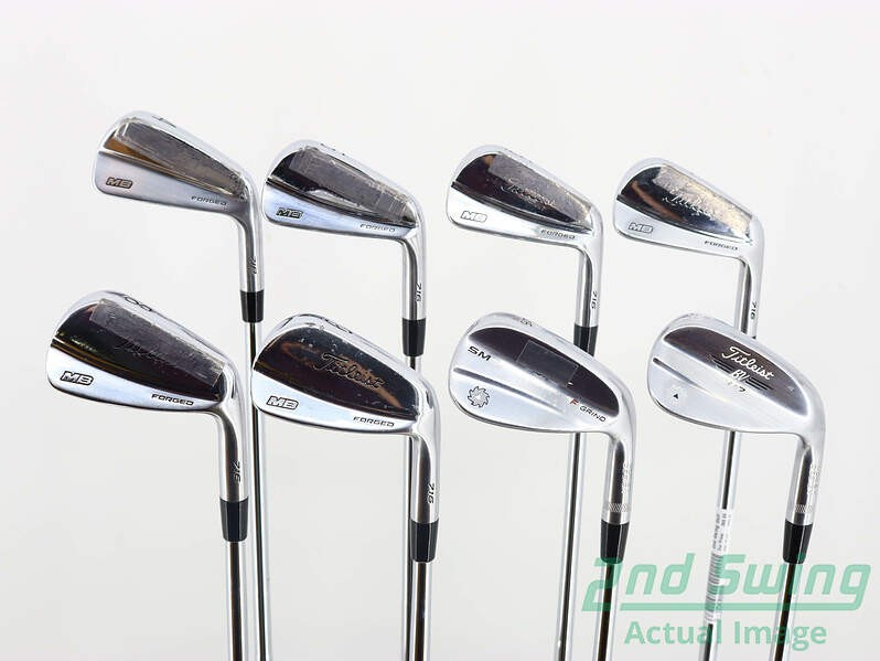 Titleist 716 MB Iron Set 4-PW AW Steel X100 Right +1/4