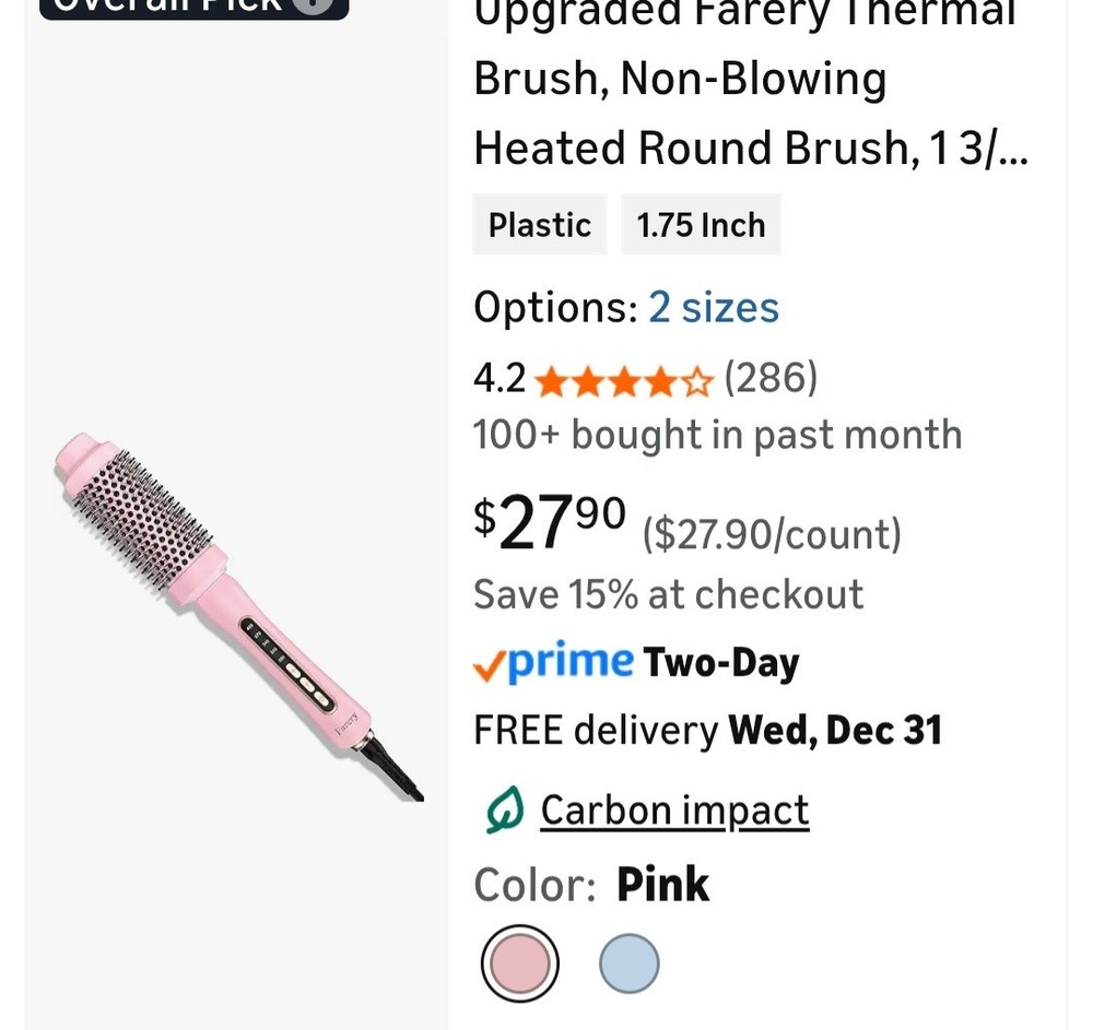 Rotating Hair dryer brush