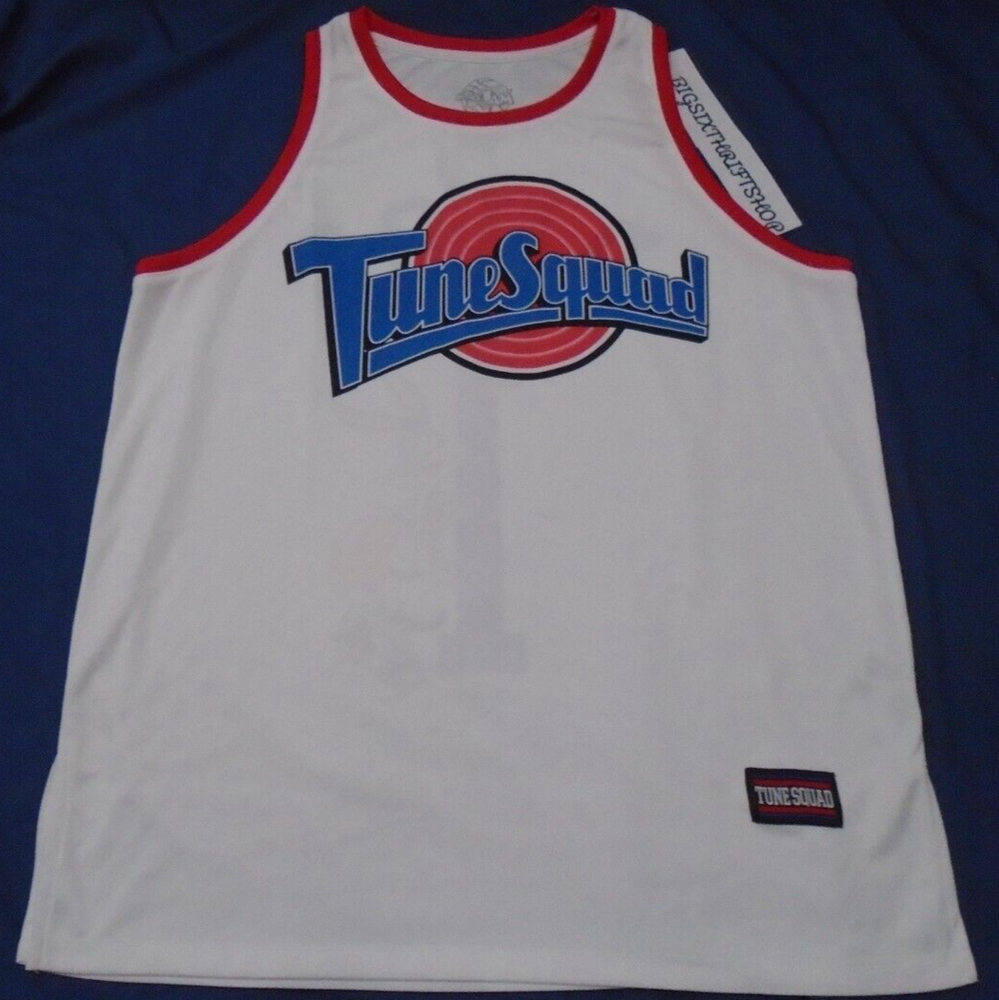 Space Jam Tune Squad Bugs Bunny Tank Top Basketball Style Jersey Medium Adult