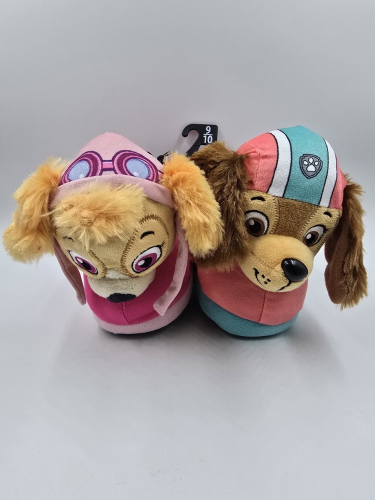 Nickelodeon Paw Patrol Toddler Girl Slippers Size 9-10