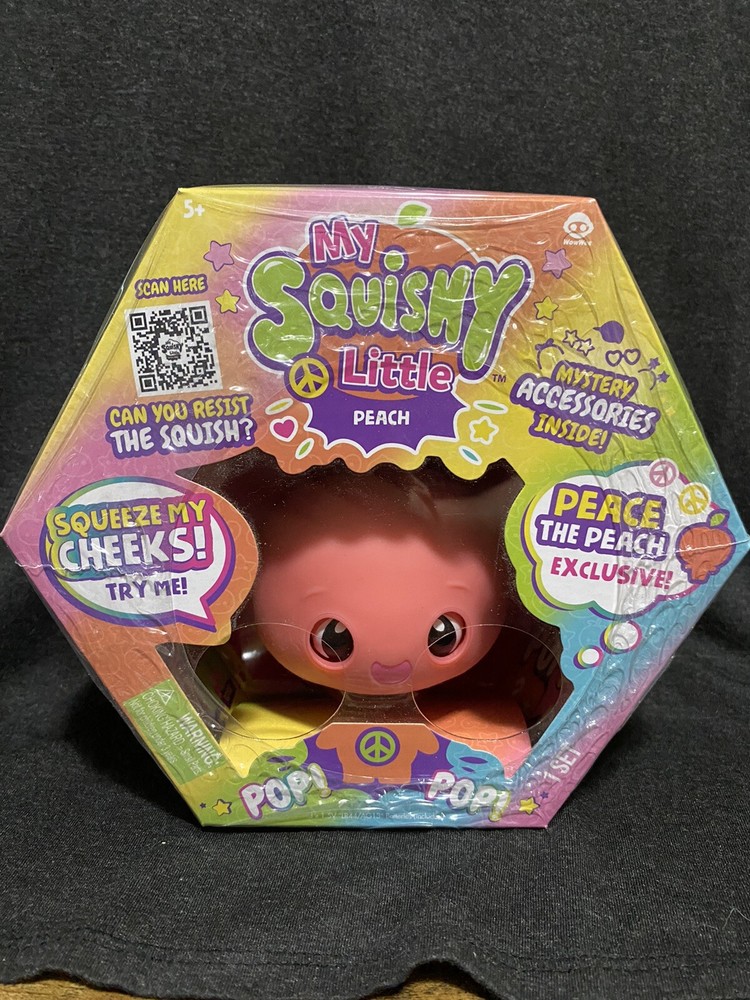 My Squishy Little Peach Peace The Peach Exclusive Interactive Doll By WowWee