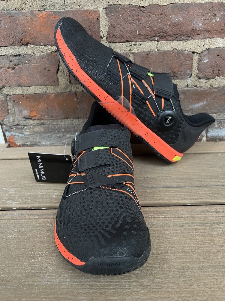 NEW Men's 11 NEW BALANCE Minimus GYM TR BOA Black /Orange MXMTRBC1-D Shoes