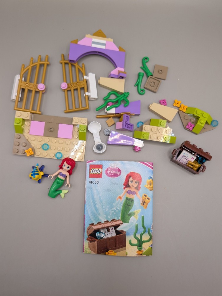 Lego Disney Princess Set #41050 Ariel's Amazing Treasures Complete Loose