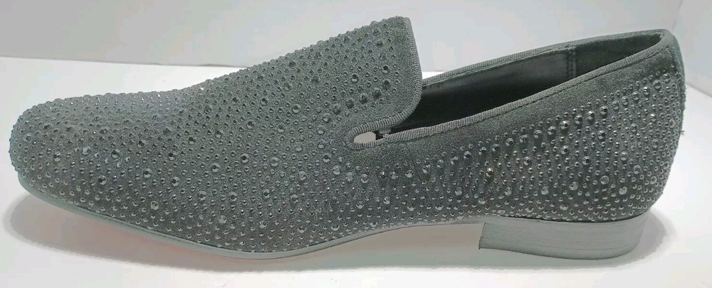 Red Bottom Moretti Black Label  Xavier Rhinestone Leather Shoes Size 12EEE