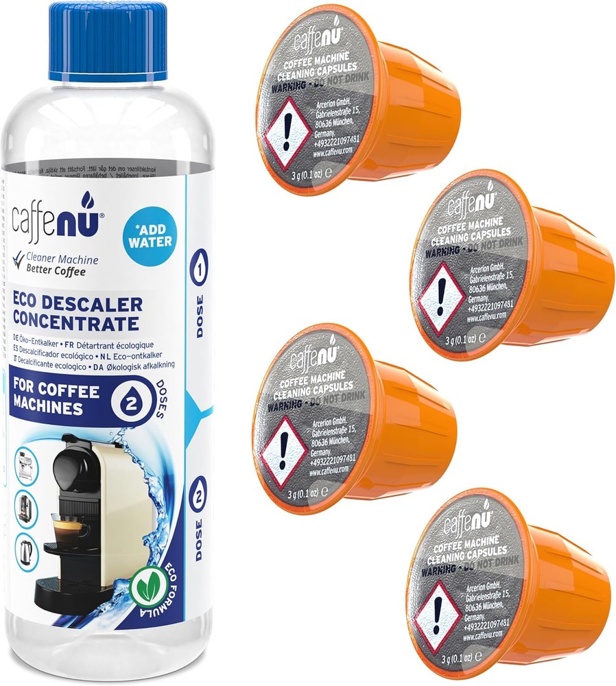 Efficient Nespresso Descaling Kit with 2 Cleaning Pods for Optimal Performance